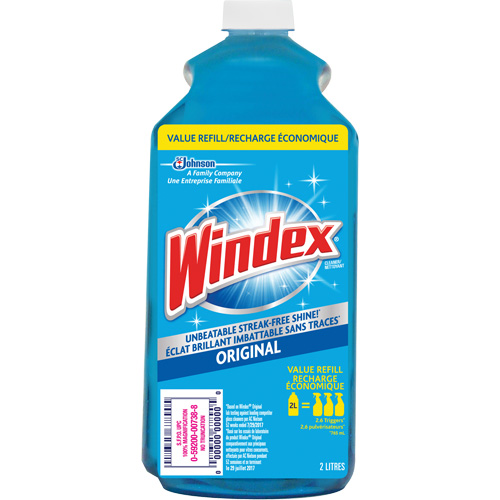 Recharge de nettoyant pour vitres Windex, 2 L, Bouteille Auto-Cam