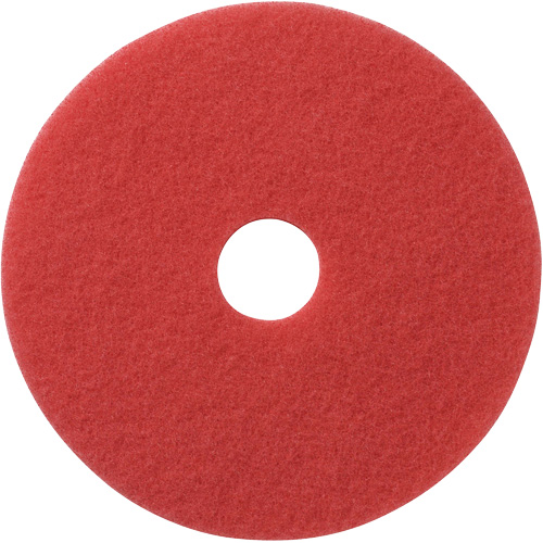 Floor Pads, 12", Buffing, Red Auto-Cam