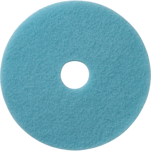 Luster Lite Floor Pads, 19", Burnishing, Light Blue Auto-Cam