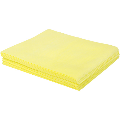 TaskBrand&reg; Medium-Duty Oil-Treated Duster, Polyester, Yellow Auto-Cam