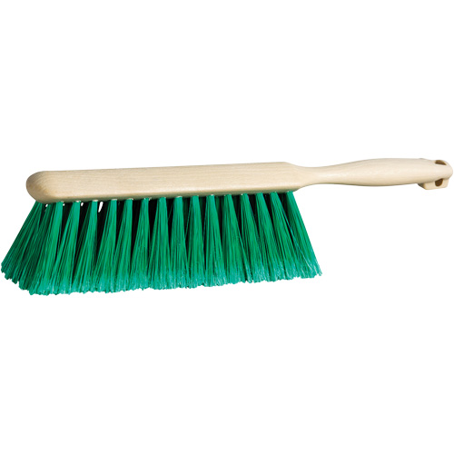 Counter Brush, 12-3/4" L, Polypropylene Bristles, Green Auto-Cam