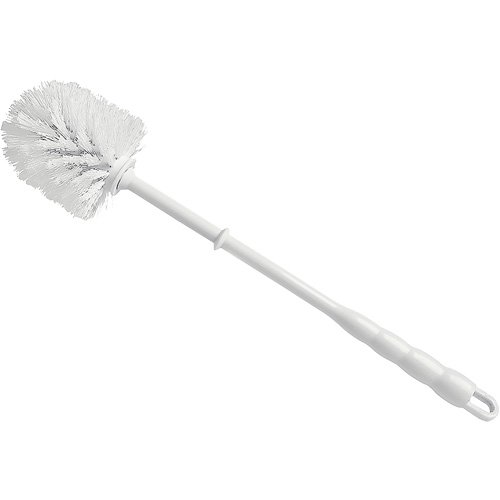 Bowl Brush, 15-1/2" L, Polypropylene Bristles, Red/White Auto-Cam