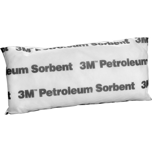 Petit tampon absorbant pour produits p&eacute;troliers, Huile seulement, 15" lo x 7" la, 12,7 gal absorption/pqt Auto-Cam