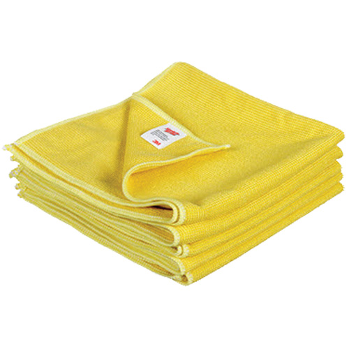 Chiffon de nettoyage haute performance Scotch-Brite, Microfibre, Jaune Auto-Cam