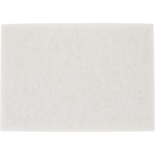 Tampon pour planchers TopLine Speed, 14" x 20", Lustrage/Nettoyage/Polissage, Blanc Auto-Cam