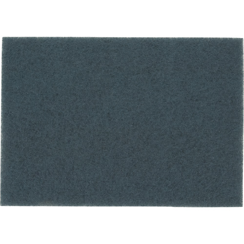 Floor Pad, 14" x 20", Cleaning/Scrubbing, Blue Auto-Cam
