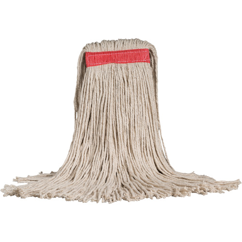 Cotton-Pro Wet Mop, Cotton, 12 oz., Cut Style Auto-Cam