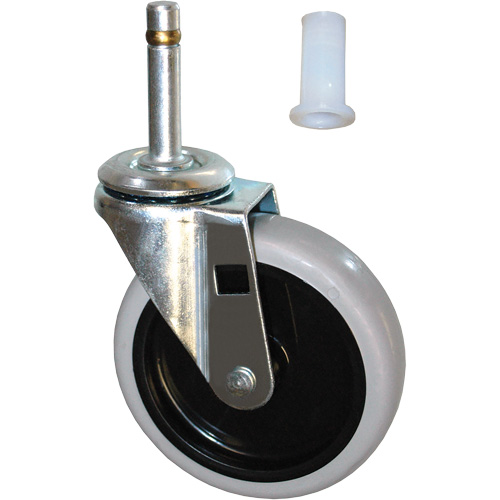 Replacement Stem Swivel Caster for Carts Auto-Cam