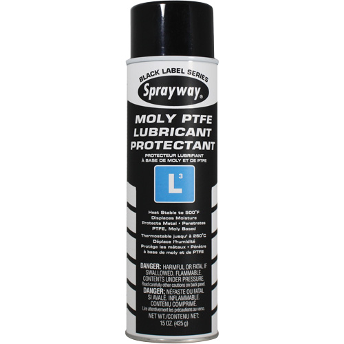 L3 Moly PTFE Lubricant Protectant, Aerosol Can Auto-Cam