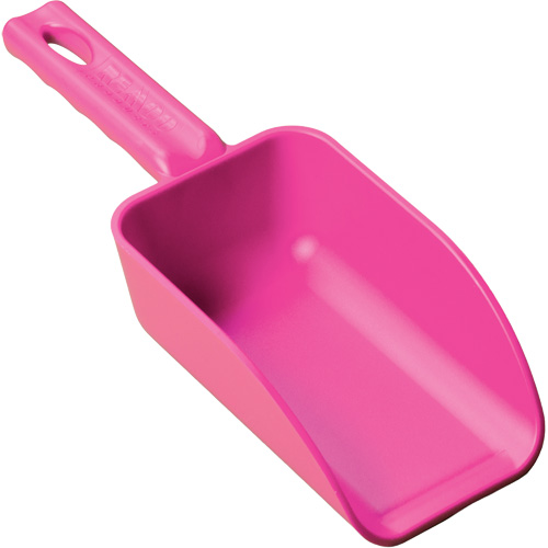Mini Hand Scoop, Plastic, Pink, 16 oz. Auto-Cam