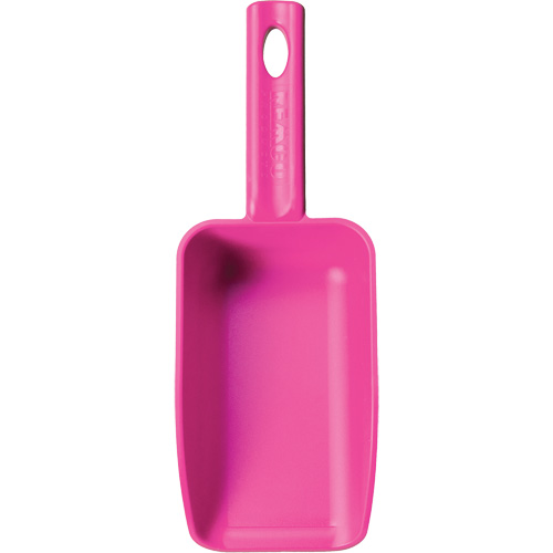 Mini Hand Scoop, Plastic, Pink, 16 oz. Auto-Cam