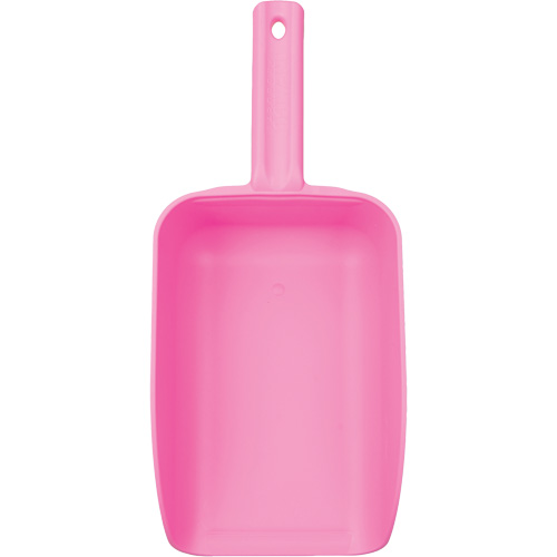 Large Hand Scoop, Plastic, Pink, 82 oz. Auto-Cam