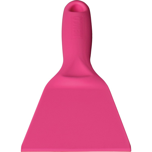 Plastic Scraper, Pink, 3" W x 8" L Auto-Cam