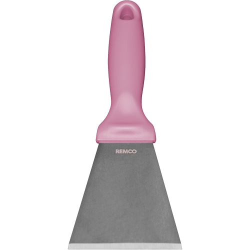 Grand racloir en acier inoxydable, Rose, 3" la x 9" lo Auto-Cam