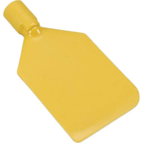 Stiff Paddle Scraper, Yellow, 4-1/2" W x 8-3/4" L Auto-Cam