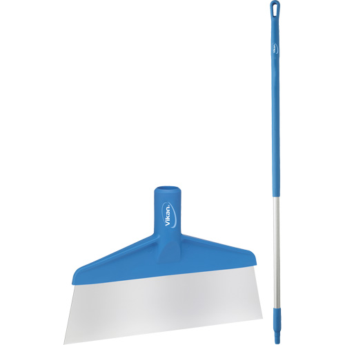 Floor Scraper with Handle, Blue, 9-3/5" W x 55-9/10" L Auto-Cam