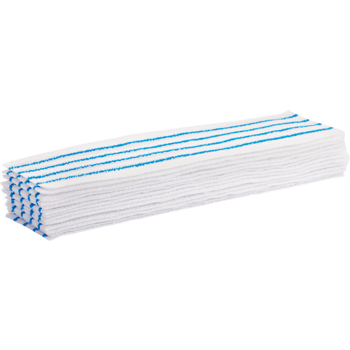 Tampon vadrouille jetable, Style Boucles et crochets, Microfibre, 18" lo x 4" la Auto-Cam