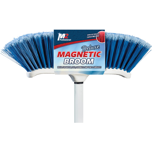 Venus Curved Magnetic Kitchen Broom, 48" Long Auto-Cam