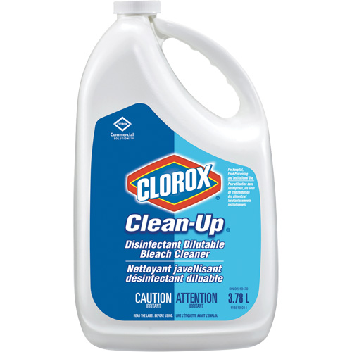 Nettoyant et d&eacute;sinfectant de surface avec javellisant Clean-Up, 3,78 L, Cruche Auto-Cam