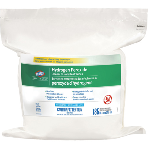 Healthcare&reg; Hydrogen Peroxide Cleaner Disinfecting Wipes, 185 Count Auto-Cam