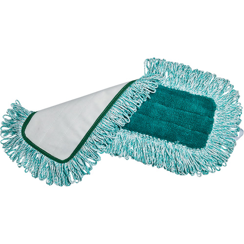 Dry Pad with Fringe, Hook and Loop Style, Microfibre/Polyester, 36" L x 5-3/4" W Auto-Cam