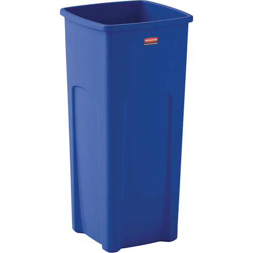 Conteneur de recyclage carr&eacute; Untouchable, Vrac, Plastique, 23 gal. US Auto-Cam