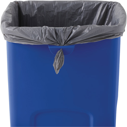 Conteneur de recyclage carr&eacute; Untouchable, Vrac, Plastique, 23 gal. US Auto-Cam