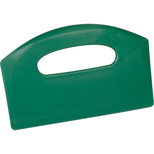 Metal Detectable Bench Scraper, Green, 8-1/2" W x 5-1/4" L Auto-Cam