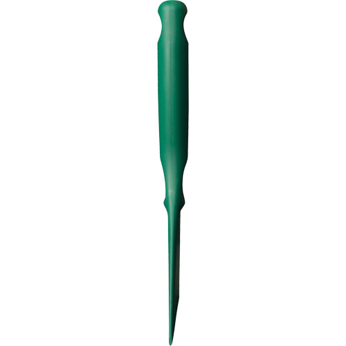 Grand grattoir perceptible par d&eacute;tecteur de m&eacute;tal, Vert, 4-1/4" la x 10" lo Auto-Cam