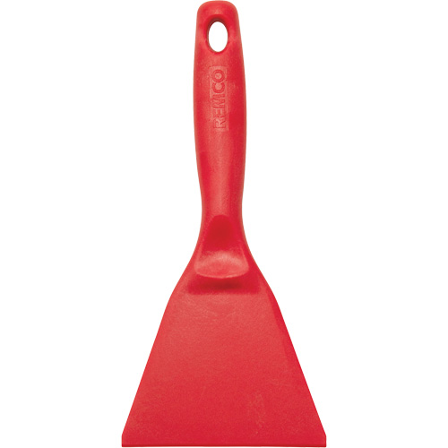 High Temperature Large Hand Scraper, Red, 4-1/4" W x 9-3/8" L Auto-Cam