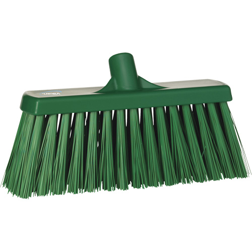 Balai-brosse robuste, Crins Ferme, 13", Polyester, Vert Auto-Cam