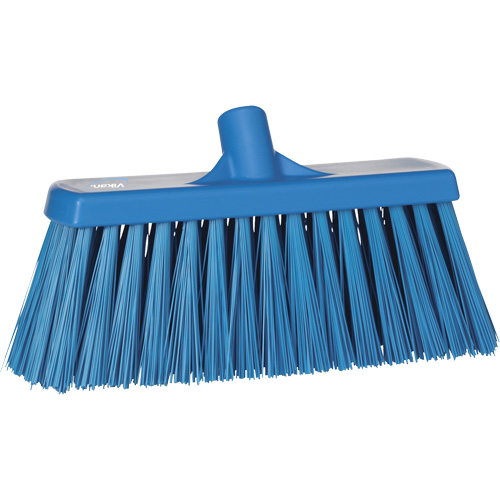 Balai-brosse robuste, Crins Ferme, 13", Polyester, Bleu Auto-Cam