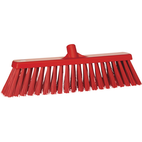 Balai-brosse robuste, Crins Ferme, 20", Polyester, Rouge Auto-Cam