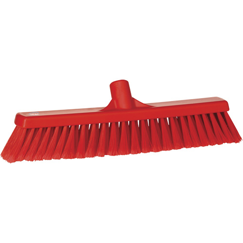 Balai-brosse pour particules fines, Crins Fin/&agrave; bout ouvrant, 16-1/4", Polypropyl&egrave;ne, Rouge Auto-Cam