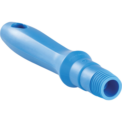 Mini Handle, Brush/Pad Holder/Scraper/Squeegee, Blue, Standard, 6-1/4" L Auto-Cam