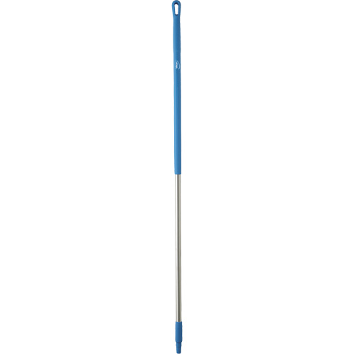 Handle, Broom/Brush/Pad Holder/Scraper/Squeegee, Blue, Ergonomic, 59" L Auto-Cam