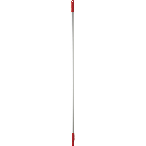 Basic Handle, Broom/Scraper/Squeegee, Red, Standard, 57" L Auto-Cam