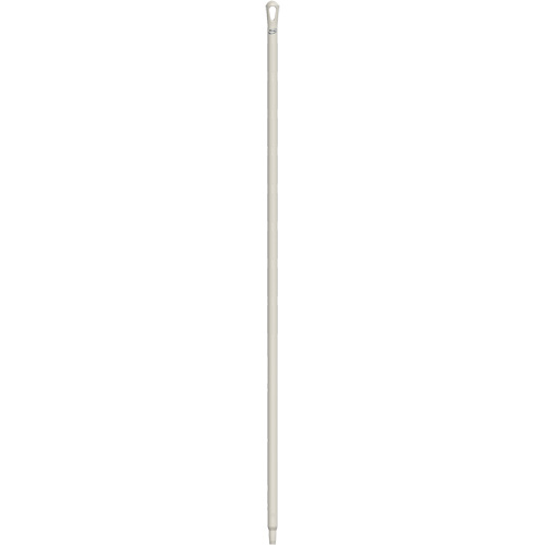 Manche ultra hygi&eacute;nique, Balai/Brosse/Support &agrave; tampon/Grattoir/Raclette, Blanc, Ergonomique, 67" lo Auto-Cam