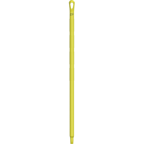 Ultra Hygiene Handle, Broom/Brush/Pad Holder/Scraper/Squeegee, Yellow, Standard, 40" L Auto-Cam