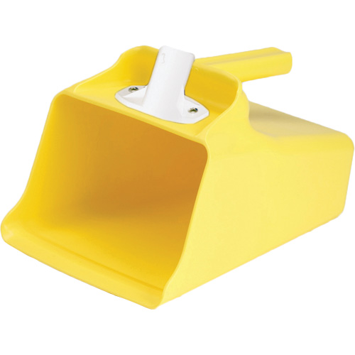 Mega Dipper Scoop, Plastic, Yellow, 128 oz. Auto-Cam