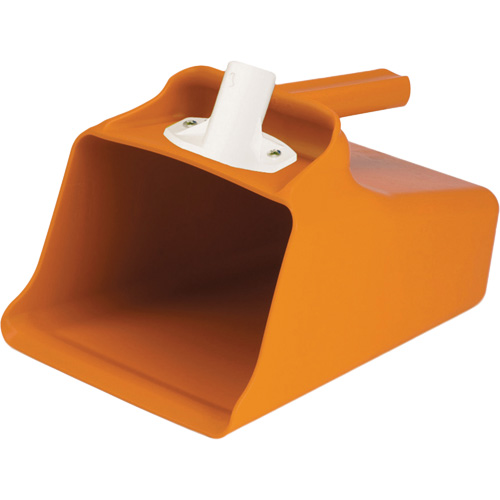 Mega Dipper Scoop, Plastic, Orange, 128 oz. Auto-Cam