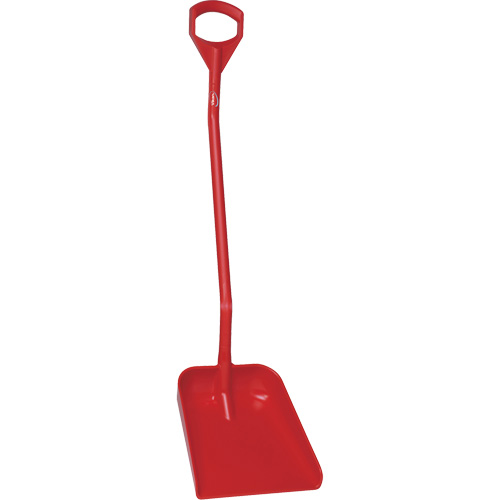 Pelle ergonomique &agrave; grande lame, Longueur de 51", Plastique, Rouge Auto-Cam