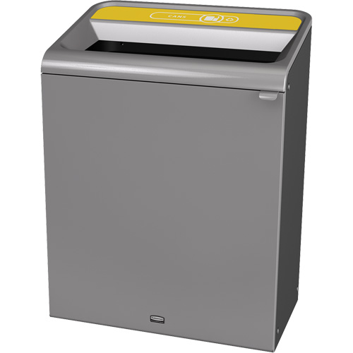 Conteneur pour d&eacute;chets de bidon Configure, Vrac/Bord de rue/De bureau, Acier, 45 gal. US Auto-Cam