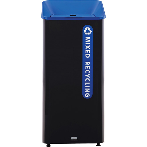 Bac de recyclage mixte Sustain, Vrac, Plastique, 23 gal. US Auto-Cam