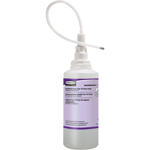 OneShot&reg; Dye & Fragrance Free Hand Soap Refill, Foam, 800 ml, Unscented Auto-Cam