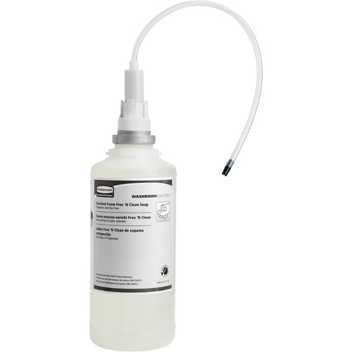 OneShot&reg; Dye & Fragrance Free Hand Soap Refill, Foam, 1600 ml, Unscented Auto-Cam