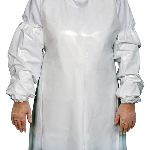 Manchettes Top Dog, 18", Polyur&eacute;thane, Blanc Auto-Cam