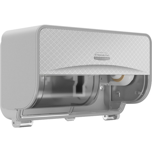 Icon Standard Roll Horizontal Toilet Paper Dispenser, Multiple Roll Capacity Auto-Cam
