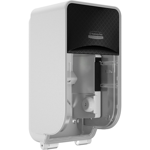 Icon Standard Roll Vertical Toilet Paper Dispenser, Multiple Roll Capacity Auto-Cam