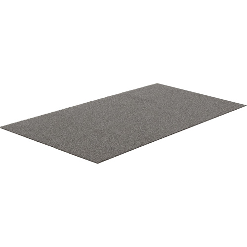 Tundra Indoor/Outdoor Matting, Latex/Polypropylene, Scraper Type, Tufted Cut Pile Pattern, 3-1/2' x 15', Charcoal Auto-Cam